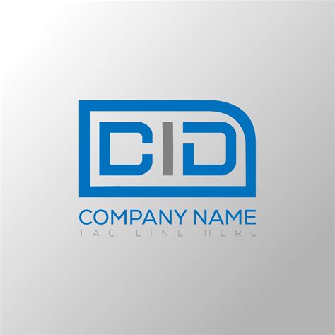 CID letter logo creative design. CID unique design. 20537975 Vector Art ...