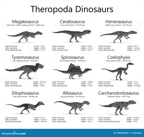 Tyrannosaurus Size Comparison Royalty-Free Stock Image | CartoonDealer ...