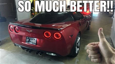 First Basic MODS for my C6 Corvette - YouTube