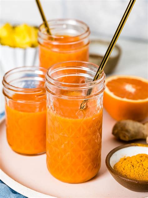 Turmeric Ginger Smoothie Recipe - Foolproof Living