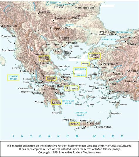 Downloadable Map Of Ancient Greece Quiz - metrgear