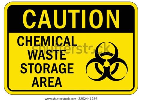 Chemical Storage Area Sign Labels Stock Vector (Royalty Free ...