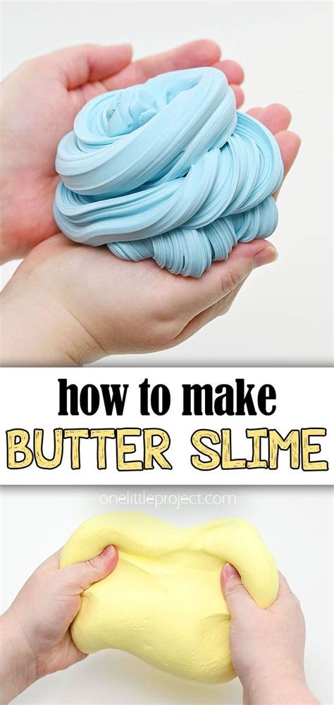 Butter slime recipe – Artofit