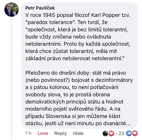 Paradox tolerance versus dezinformace - Manipulátoři.cz