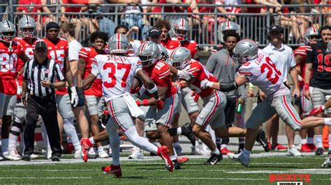 2023 Ohio State Spring Game Box Score - Buckeye Huddle