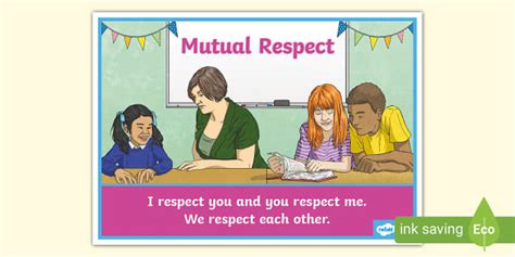 "Why is Mutual Respect Important?" Poster (Teacher-Made)