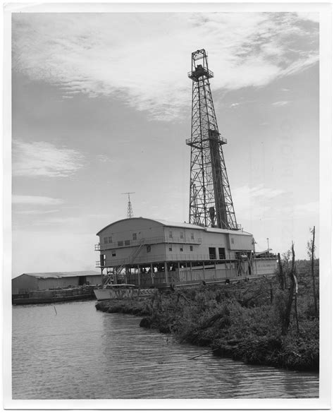 A Docked Oil Rig - The Portal to Texas History