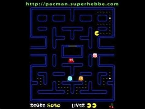 Me playing PacMan - Level 1 - YouTube