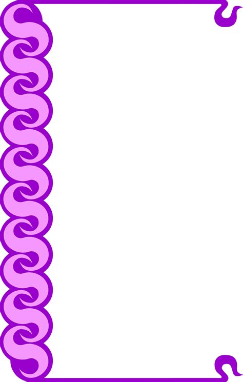 Purple Clip Art Border