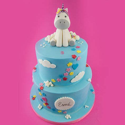 Baby Unicorn Cake | Cake, Cupcake party, Birthday cake