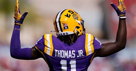 Colts Projected to Nab LSU WR Brian Thomas Jr. in 2024 NFL Draft ...