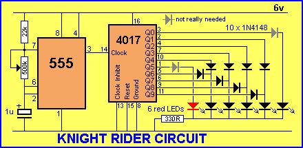 led - Replacement for CD4017 / IC sequencers - Electrical Engineering ...