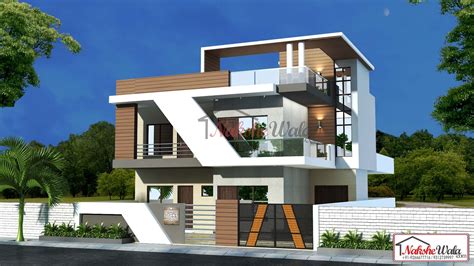 Double Story House Elevation Kerala - Iam Home Design