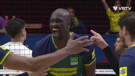 Argentina vs Brazil | Men's VNL 2023 - YouTube