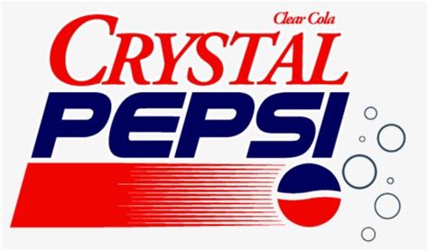 Crystal Pepsi Png - Crystal Pepsi Logo Transparent, Png Download - kindpng