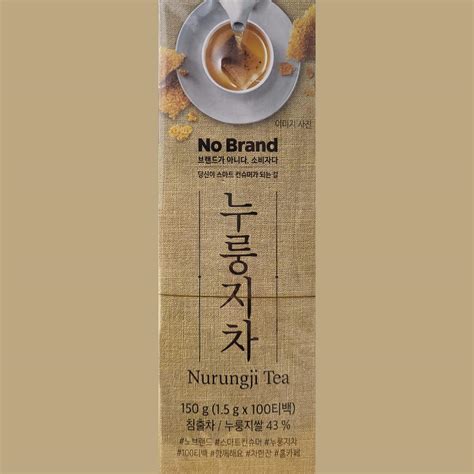 Scorched Brown Rice Chip Tea, Nurungji Tea 누룽지차 100 Tea Bags Solomon”s Seal Tea 100% Natural ...