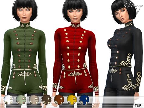 The Sims Resource - Military Jacket