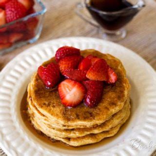 Whole Wheat Sourdough Blender Pancakes - Barbara Bakes™