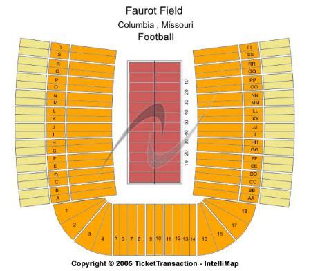 Faurot Field at Memorial Stadium Tickets and Faurot Field at Memorial Stadium Seating Chart ...