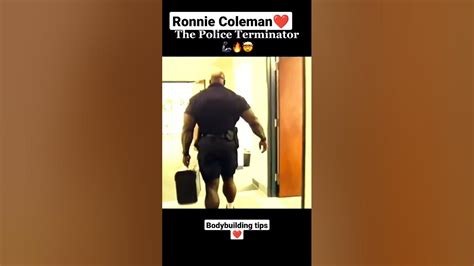 Ronnie Coleman in police uniform video / Ronnie Coleman Olympia # ...