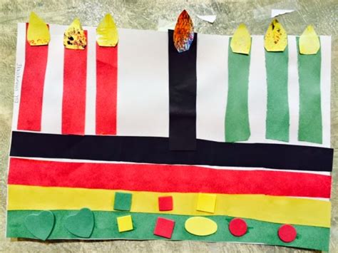 Kinara Craft - Kwanzaa - Holiday Arts and Crafts - December - KinderArt