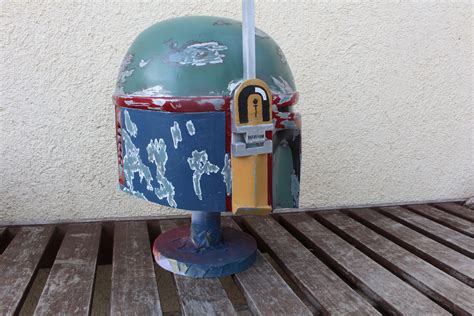 Boba Fett Helmet Mandalorian Helmet Esb - Etsy