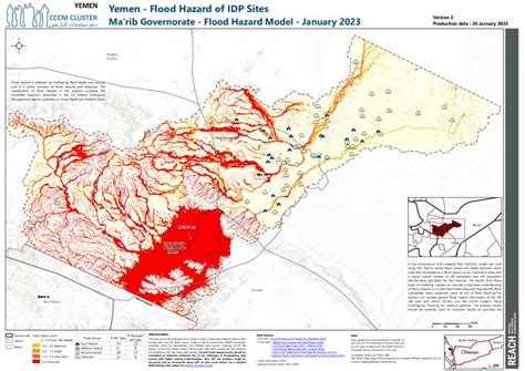 Document - CCCM Cluster Yemen - REACH - Flood Hazard of IDP Sites - Marib governorate - Flood ...