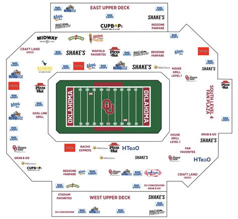 Ou Football Stadium Seating Chart | Brokeasshome.com