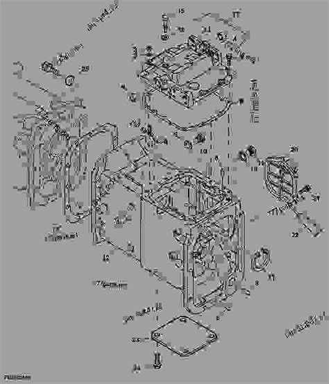 TRANSMISSION HOUSING - TRACTOR John Deere 5075E - TRACTOR - 5075E Tractor (South American ...