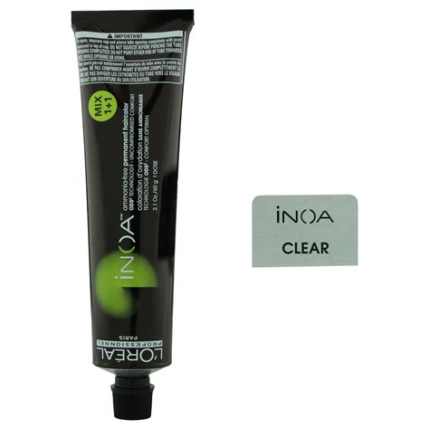 L'Oreal Professionnel, Hair Color Inoa Clear - Walmart.com