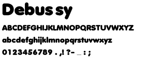 Debussy Free Font Download - Font Supply