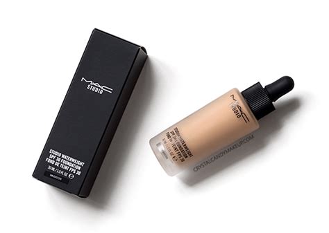 MAC Studio Waterweight SPF 30 Foundation - CrystalCandy Makeup Blog ...