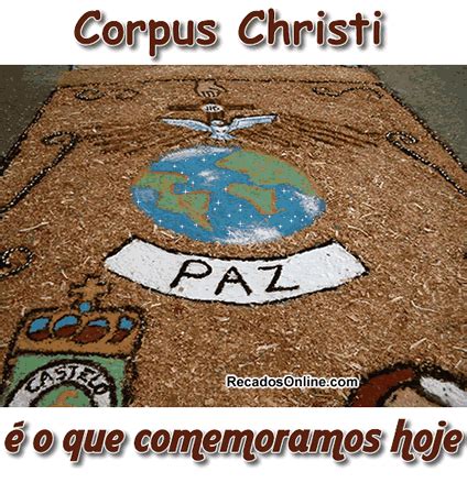 20 Dia de Corpus Christi Imagens e Gifs com Frases para Whatsapp - Recados Online | Corpus ...