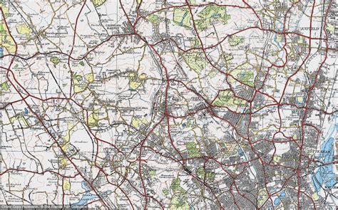 Historic Ordnance Survey Map of North Finchley, 1920