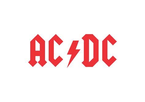 Ac Dc Logo Bold Illustration Acdc Acdc Logo High Voltage Logotype | Images and Photos finder