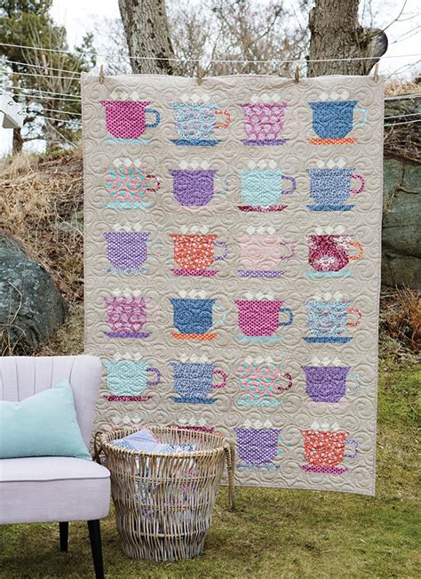 Tilda BIRD POND Collection Quilt Fabric Hot Chocolate Sewing | Etsy