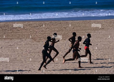 Lifeguards on a beach in Durban South Africa Stock Photo - Alamy