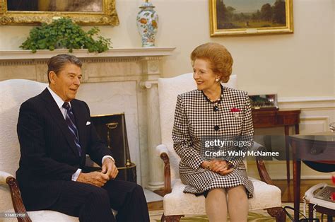 Ronald Reagan and Margaret Thatcher News Photo - Getty Images