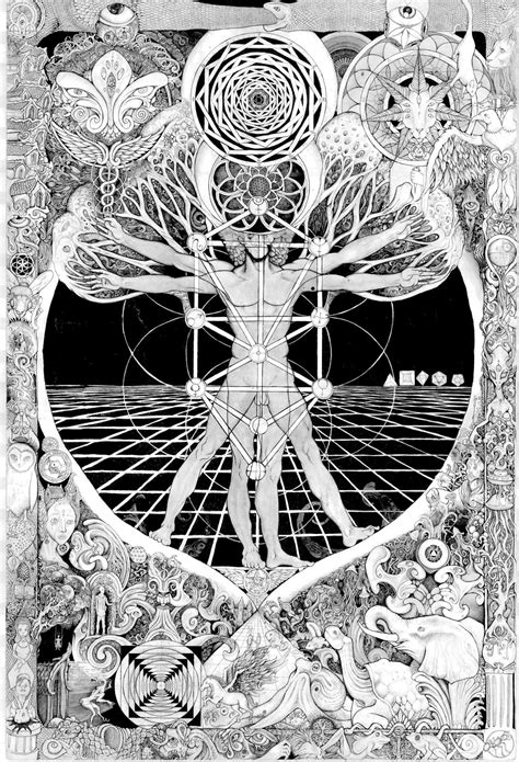 : Jonathan The Vitruvius Mud Man 2014 by crystalface... | Occult art, Esoteric art, Vitruvian man