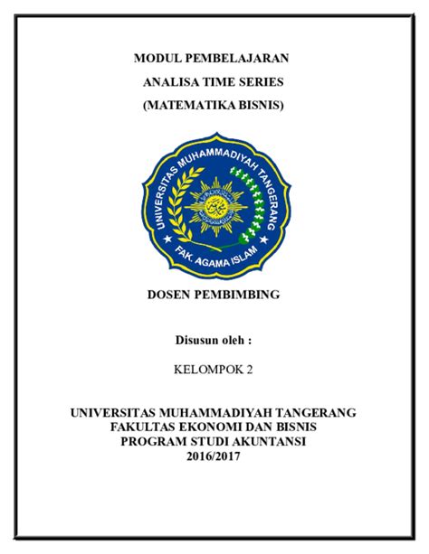 (DOC) Cover MODUL MTK | dewi nurohmah - Academia.edu