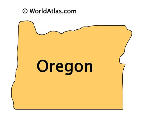 Oregon Maps & Facts - World Atlas