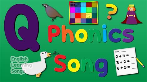 Letter Q Phonics Song | Alphabet | English Learning Songs - YouTube