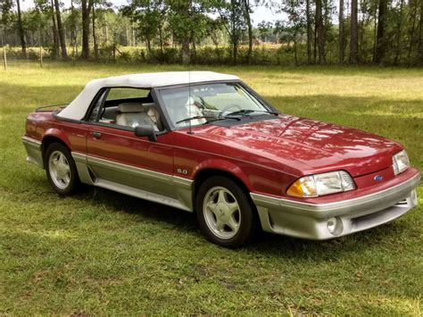 1991 Ford Mustang GT 5.0 Convertible Foxbody for sale: photos, technical specifications, description