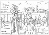 Venice Carnival  Anti Stress Adult Coloring Pages sketch template