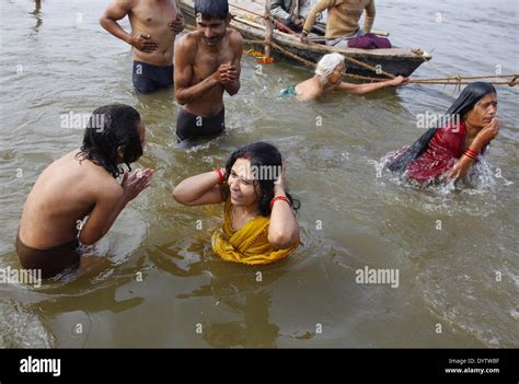 The Magh Mela Stock Photo - Alamy