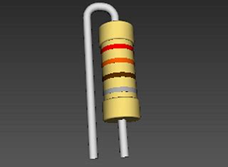 Axial resistors, capacitors, diodes (vertically mounted) – gEDA & PCB Addons