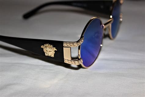 Excited to share the latest addition to my #etsy shop: Sunglasses Vintage Versace Round… | Men ...