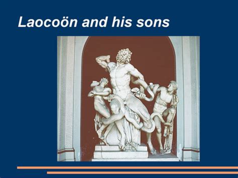 Laocoon and his sons | Teaching Resources