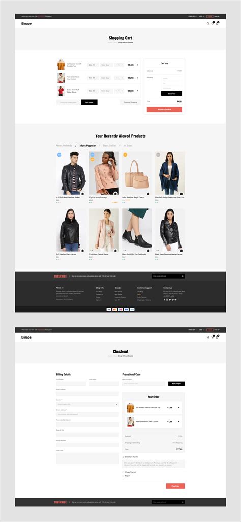 Fashion e-commerce websites :: Behance