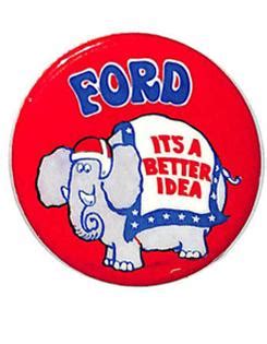 Gerald Ford Campaign Buttons and 1976 Jerrey Ford Election Pins Page 2